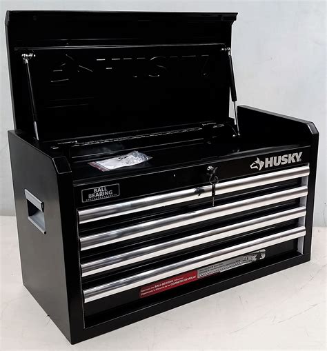 husky 21 metal tool box|who manufactures husky tool boxes.